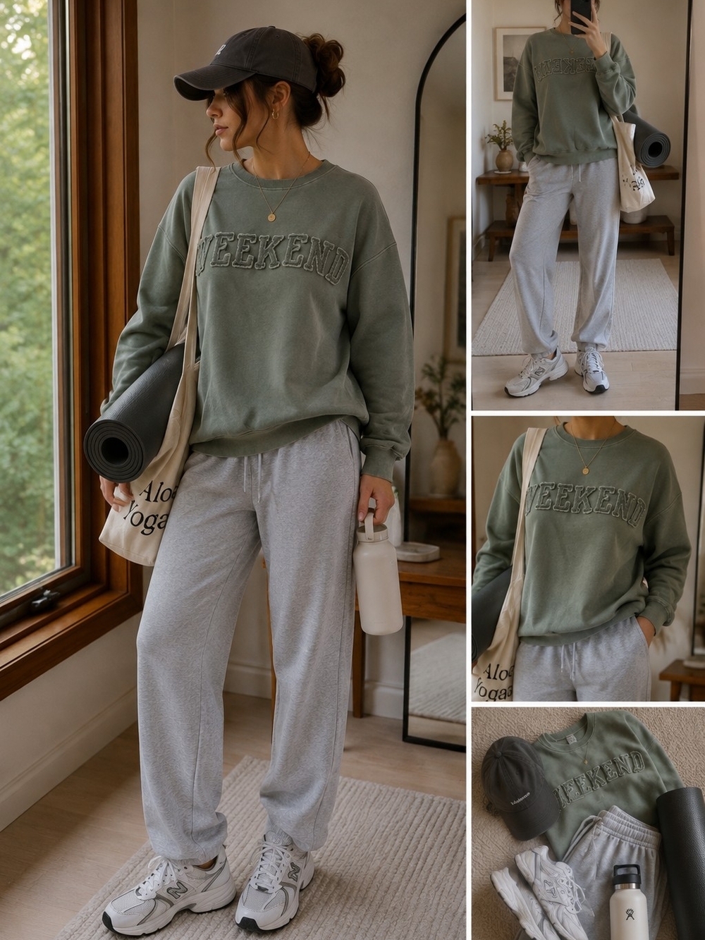 Lazy SUNDAY Sweatshirt Top Pullover